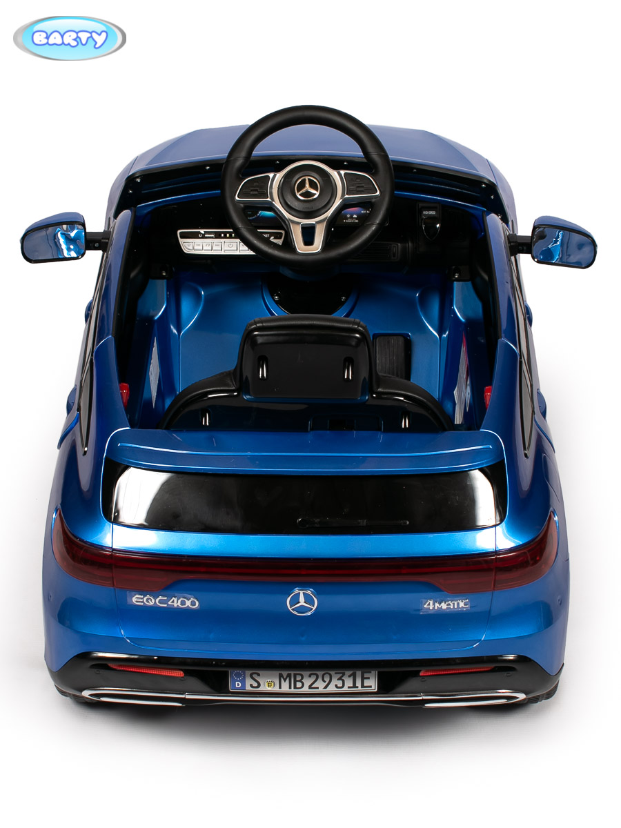 Электромобиль Mercedes-Benz EQC400 4MATIC (Синий глянец) HL378